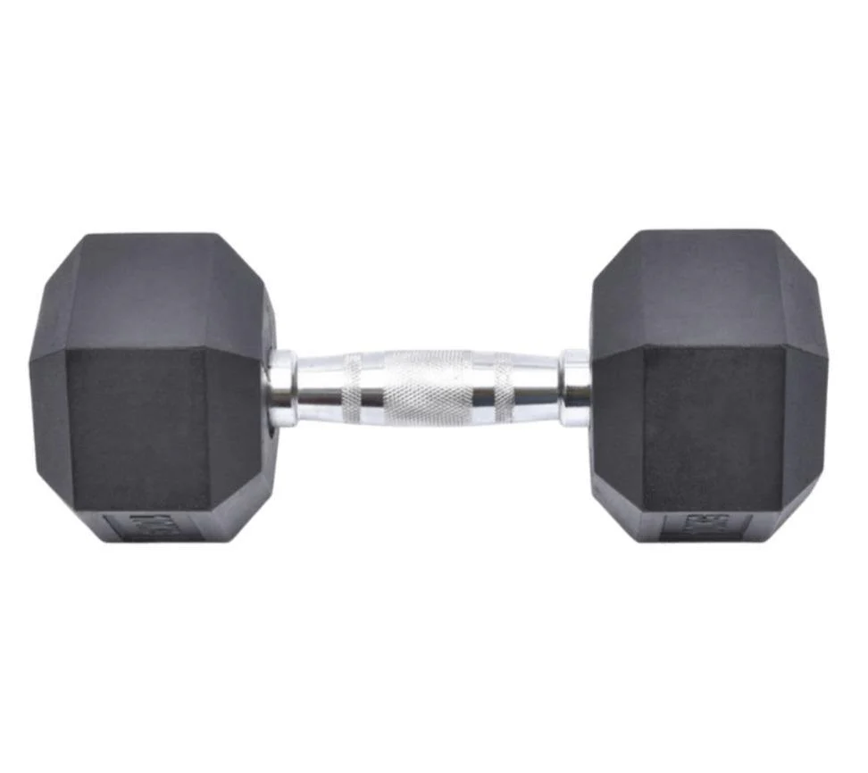 6 KG HEX DUMBBELL - RUBBER COATED - Image 4